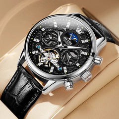 OLEVS - Moon Phase Mechanical