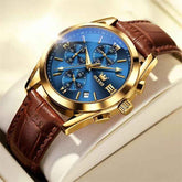 OLEVS - Classic Caramel Chronograph