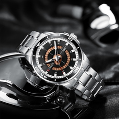 CURREN - The Vanguard Luminous Steel Timepiece