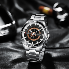 CURREN - The Vanguard Luminous Steel Timepiece