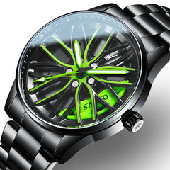 OLEVS 9937 Hip Hop Car Wheel Watch