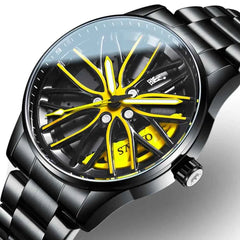 Hip Hop Car Wheel Watch