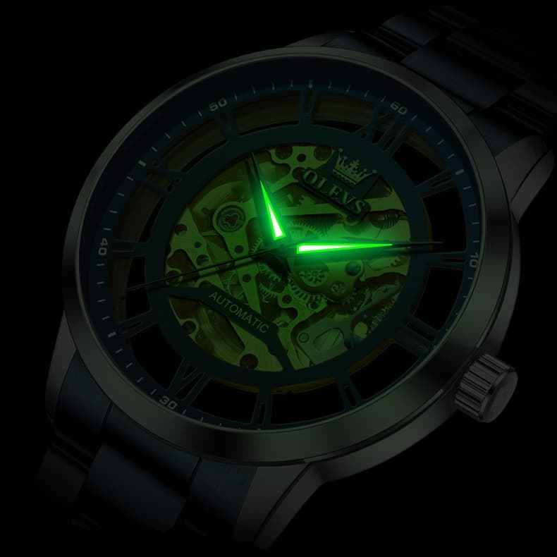 "The Architect" Industrial Skeleton Automatic Watch | Bridge Design