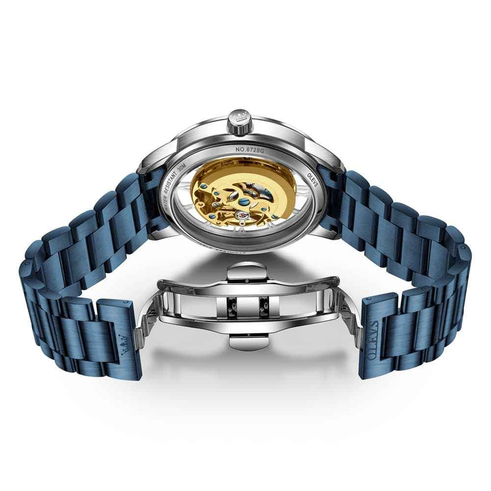 "The Architect" Industrial Skeleton Automatic Watch | Bridge Design