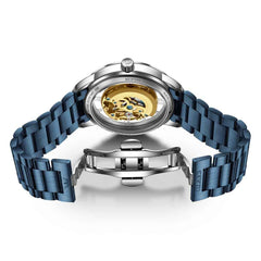 "The Architect" Industrial Skeleton Automatic Watch | Bridge Design