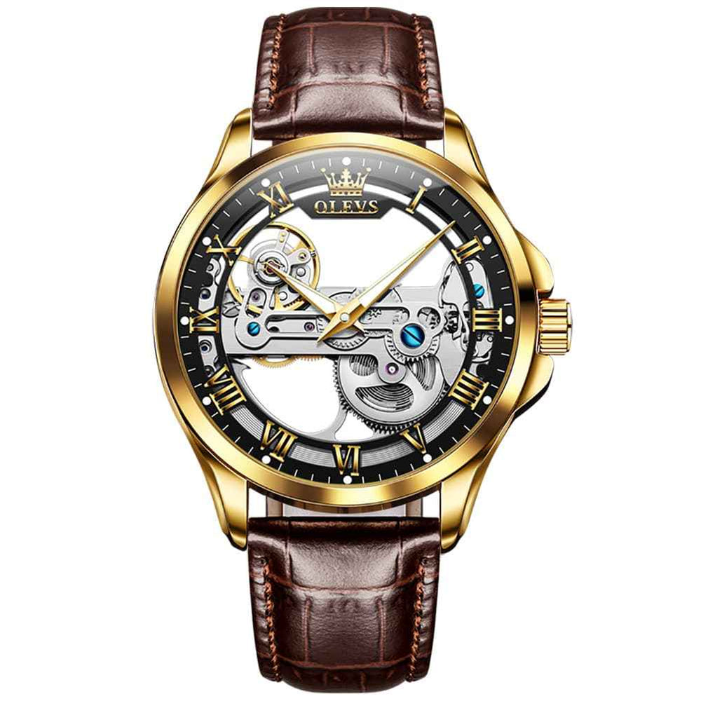 "The Artisan" Fully Skeletonized Automatic Watch | Double-Sided Transparent View