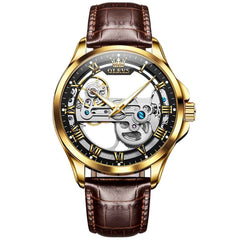 "The Artisan" Fully Skeletonized Automatic Watch | Double-Sided Transparent View