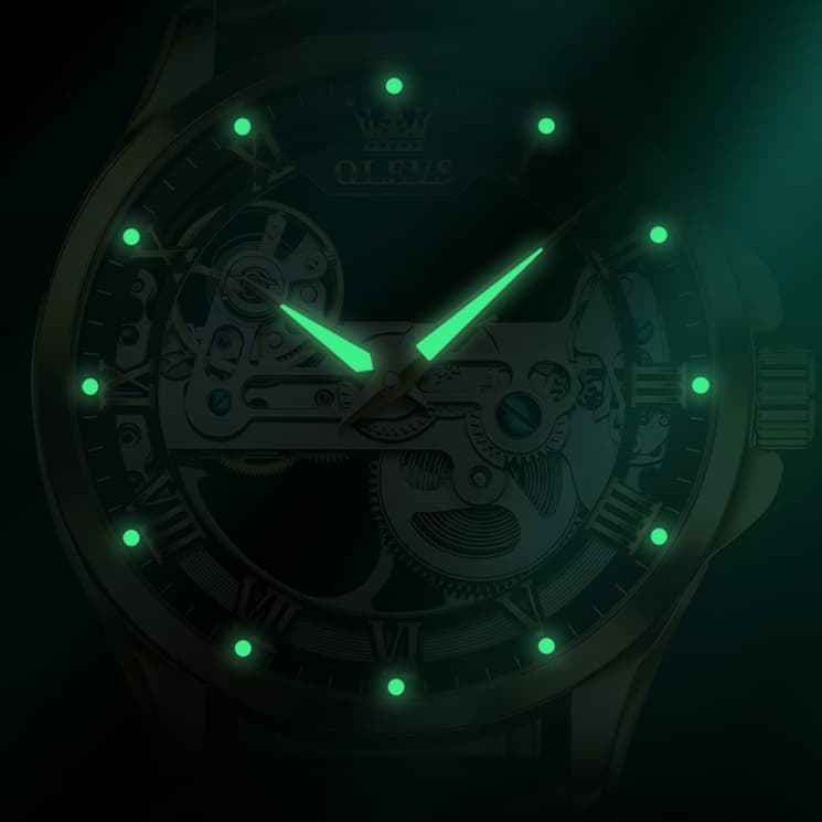 "The Artisan" Fully Skeletonized Automatic Watch | Double-Sided Transparent View