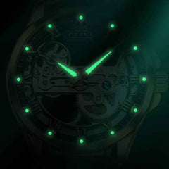 "The Artisan" Fully Skeletonized Automatic Watch | Double-Sided Transparent View