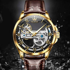 "The Artisan" Fully Skeletonized Automatic Watch | Double-Sided Transparent View