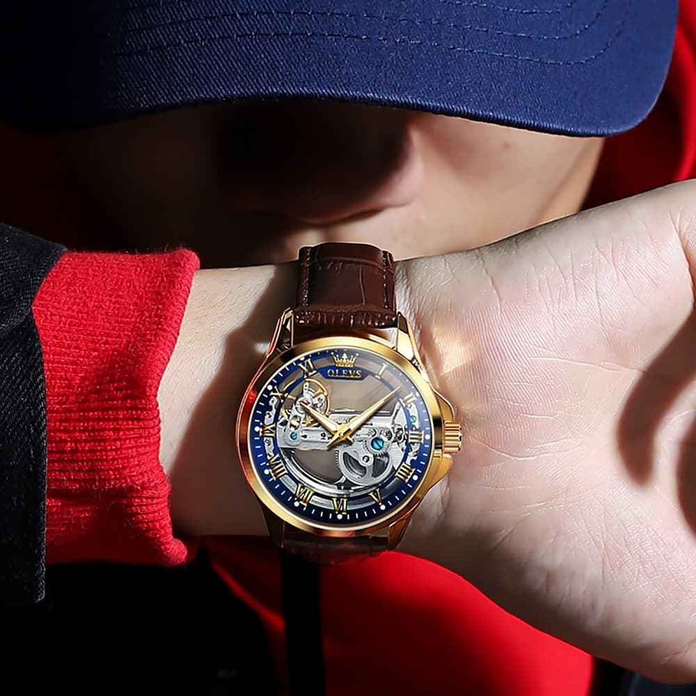 "The Artisan" Fully Skeletonized Automatic Watch | Double-Sided Transparent View