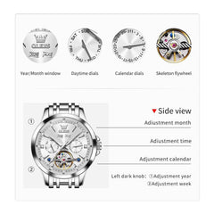 "The Legacy" Grand Calendar Automatic Watch | Year, Month & Day Display