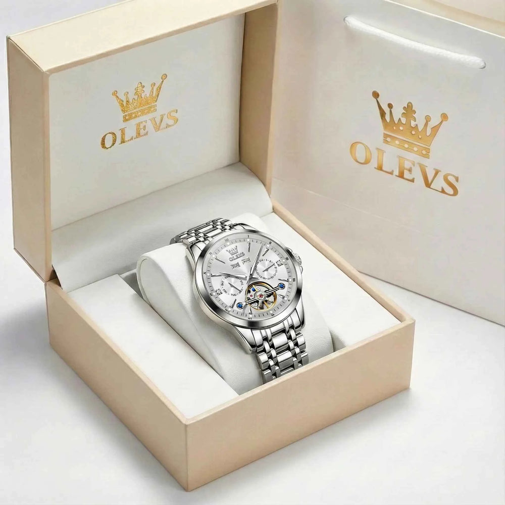 "The Legacy" Grand Calendar Automatic Watch | Year, Month & Day Display