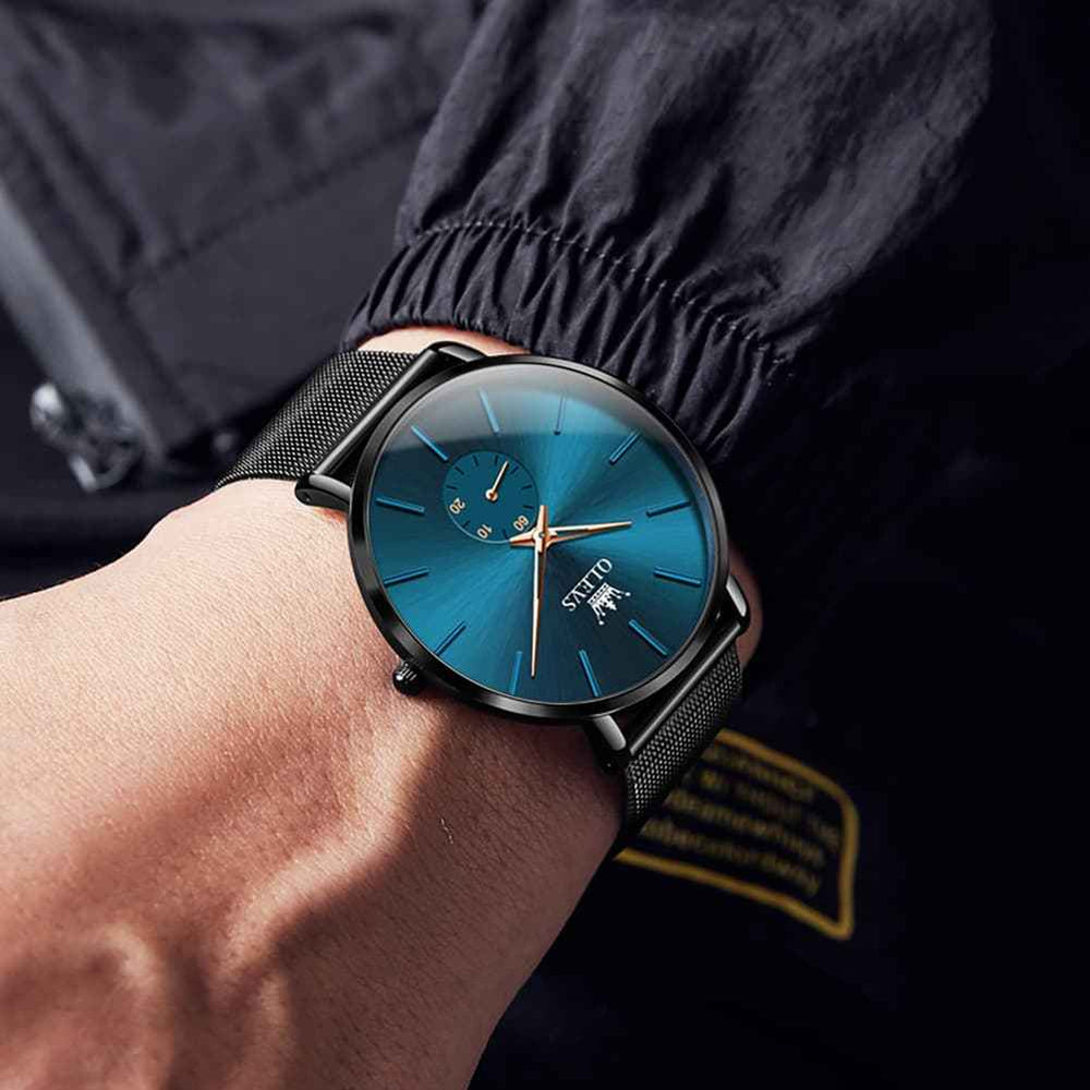 The Modernist Ultra-Thin Sub-Dial Watch | 7.5mm Slim Profile