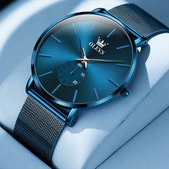 OLEVS The Modernist Ultra-Thin Sub-Dial Watch | 7.5mm Slim Profile