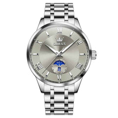 The Premier Business Quartz Watch | Sun & Moon Day-Date