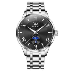 The Premier Business Quartz Watch | Sun & Moon Day-Date