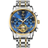 OLEVS "The Sovereign" Grand Complication Automatic Watch | Day-Date & Moon Phase