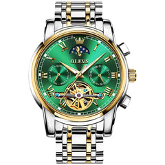 "The Sovereign" Grand Complication Automatic Watch | Day-Date & Moon Phase