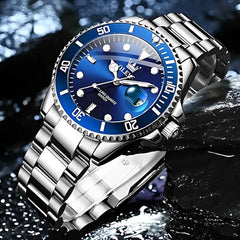 Original Men's Quartz Watch, Water Resistant - Stainless Steel