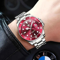 Original Men's Quartz Watch, Water Resistant - Stainless Steel
