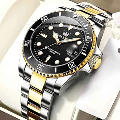 Original Men's Quartz Watch, Water Resistant - Stainless Steel