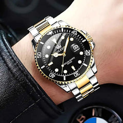 Original Men's Quartz Watch, Water Resistant - Stainless Steel
