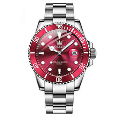 Original Men's Quartz Watch, Water Resistant - Stainless Steel