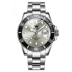 Original Men's Quartz Watch, Water Resistant - Stainless Steel