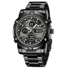 OLEVS 1106 – Men's Heavy Duty Dual Display Chronograph Watch