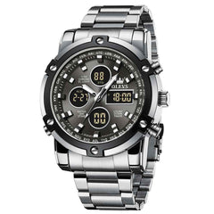 OLEVS 1106 – Men's Heavy Duty Dual Display Chronograph Watch