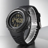OLEVS 1109 Tactical Digital Sport Watch for Men - All Black Watch | Olevs Watch Store
