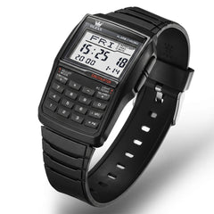 retro digital calculator watch view 3 - OLEVS 1126