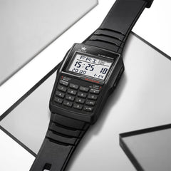 retro digital calculator watch view 8 - OLEVS 1126