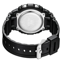 Black resin strap buckle and case back - OLEVS 1127