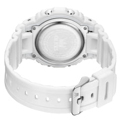 White resin strap buckle and case back - OLEVS 1127