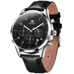 OLEVS 2882 – Men's Luxury Moon Phase Chronograph Watch
