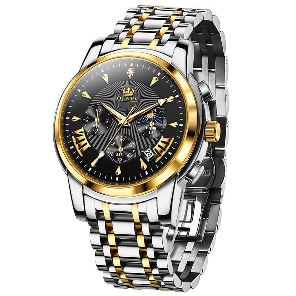 OLEVS 2892 – Men's Steel Chronograph Quartz Watch