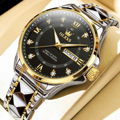 OLEVS 2906 – Men's Diamond Day Date Quartz Watch