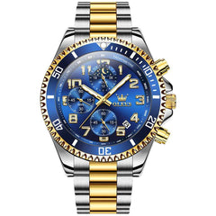 OLEVS 2926 – Men's Dive-Style Moon Phase Quartz Watch