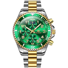 OLEVS 2926 – Men's Dive-Style Moon Phase Quartz Watch