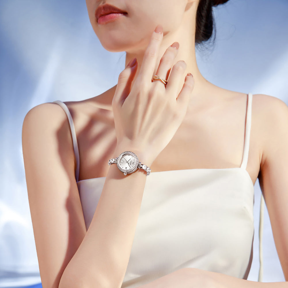 unicorn crystal bracelet quartz watch product view 25 - OLEVS 2998