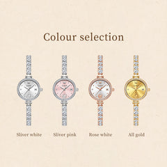 unicorn crystal bracelet quartz watch product view 89 - OLEVS 2998