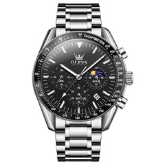 OLEVS 3618 – Men's Chronograph Moon Phase Quartz Watch