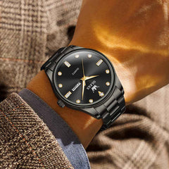 OLEVS 3621 – Men's Minimalist Diamond Quartz Watch