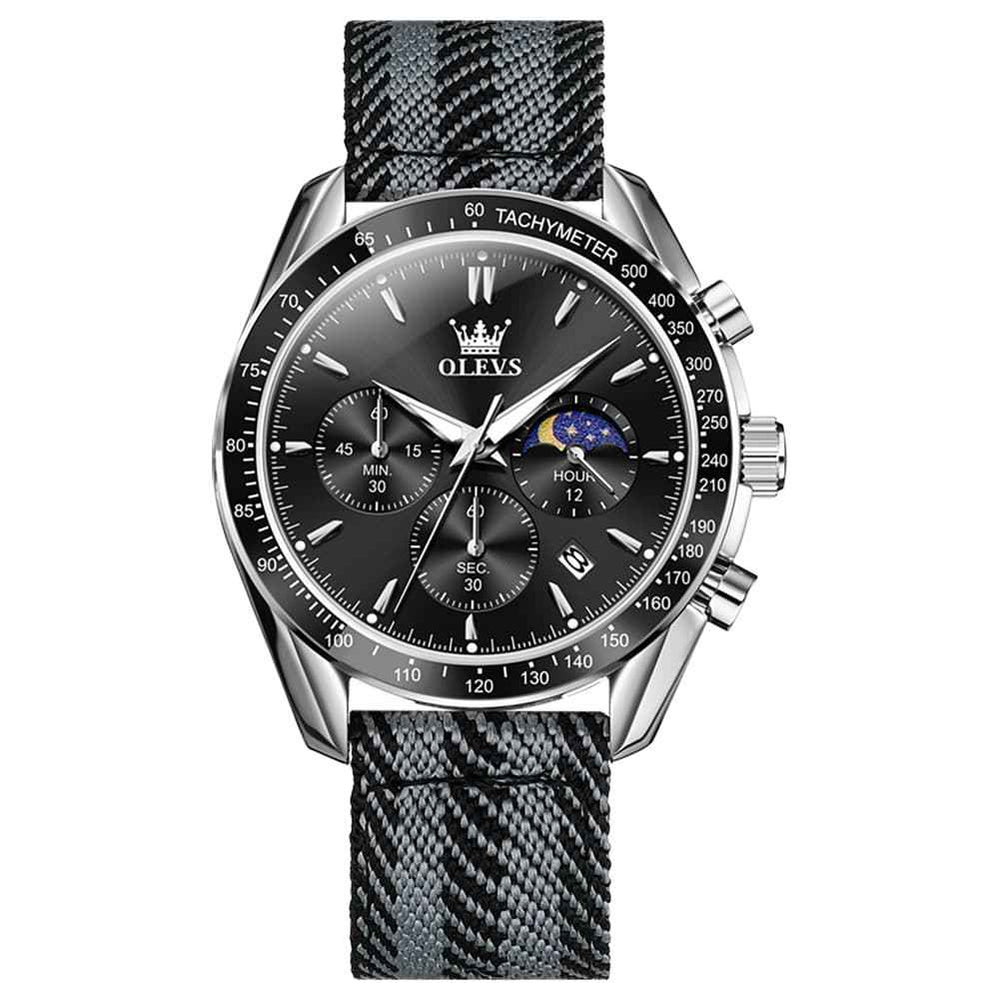 OLEVS 3630 – Men's Multifunction Nylon Quartz Watch