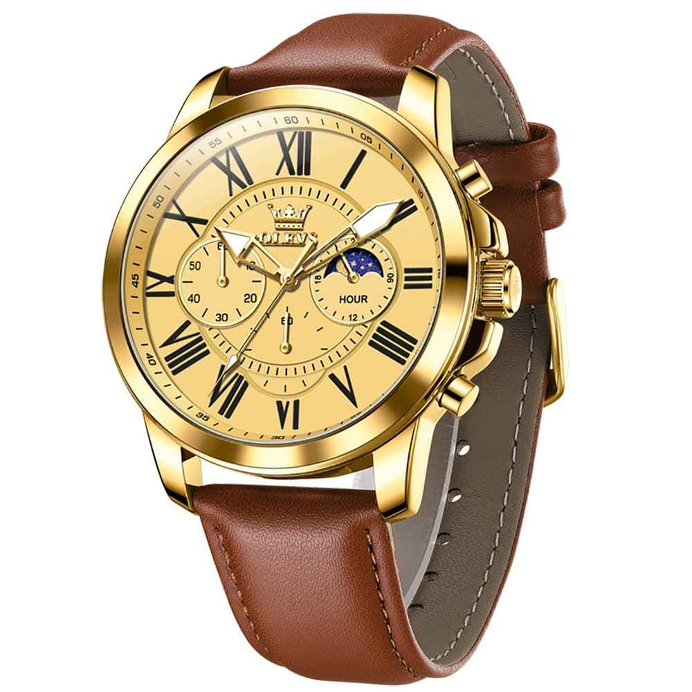 OLEVS 3632 – Men's Large Dial Multifunction Quartz Watch