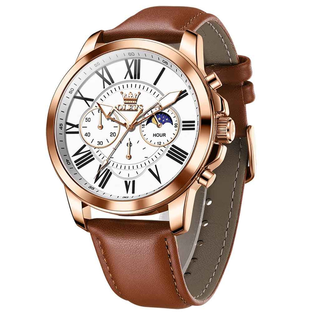 OLEVS 3632 – Men's Large Dial Multifunction Quartz Watch