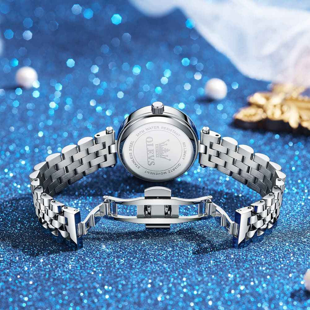 OLEVS 3641 – Women's Starry Sky Diamond Quartz Watch