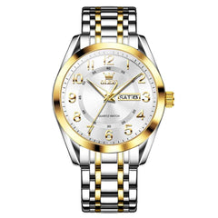 OLEVS 3666 – Men's Quartz Luminous Stainless Steel Watch